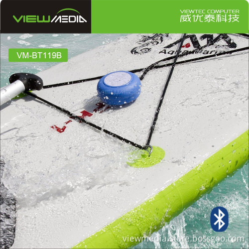 Suction holder silicon waterproof wireless Bluetooth speaker VM-BT119B